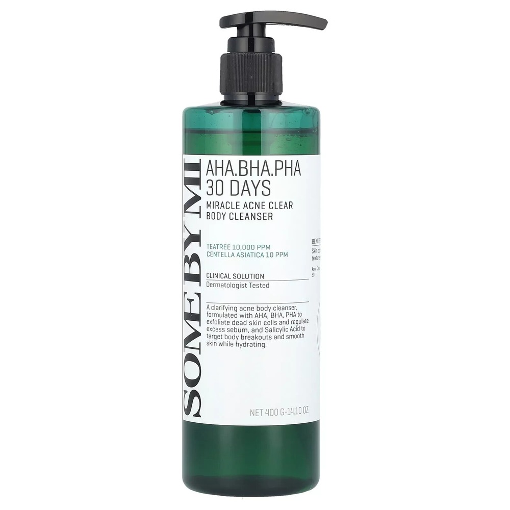 AHA. BHA. PHA 30 Days Miracle Acne Clear Body Cleanser, 14.10 oz (400 g)